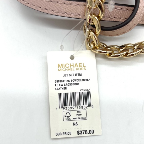 Michael Kors Large EW Chain Crossbody Bag - Picture 9 of 9
